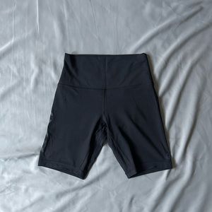 Lululemon black align biker shorts team canada